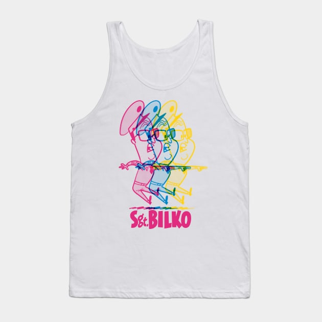 Sgt Bilko Tank Top by HAPPY TRIP PRESS